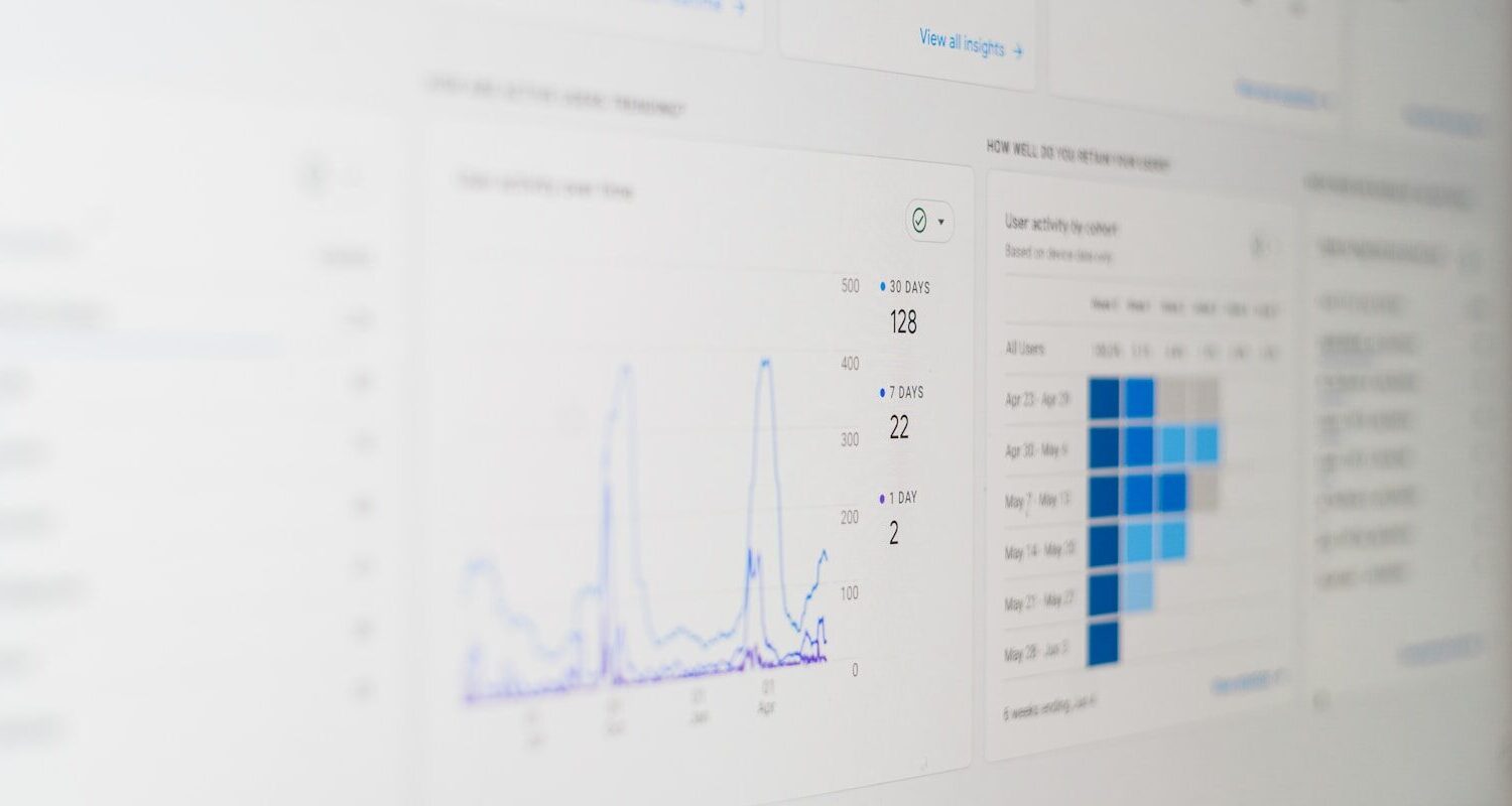 a computer screen with a bunch of data on it